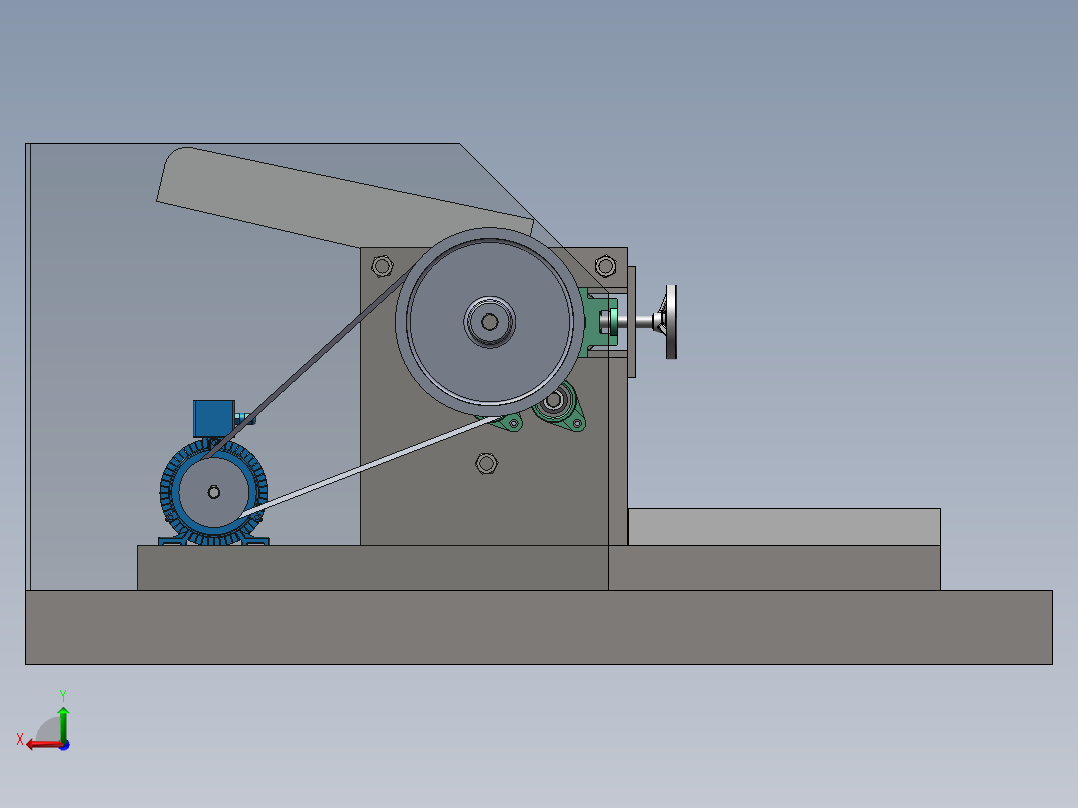 压面机（食品机械）1581817==500后视图