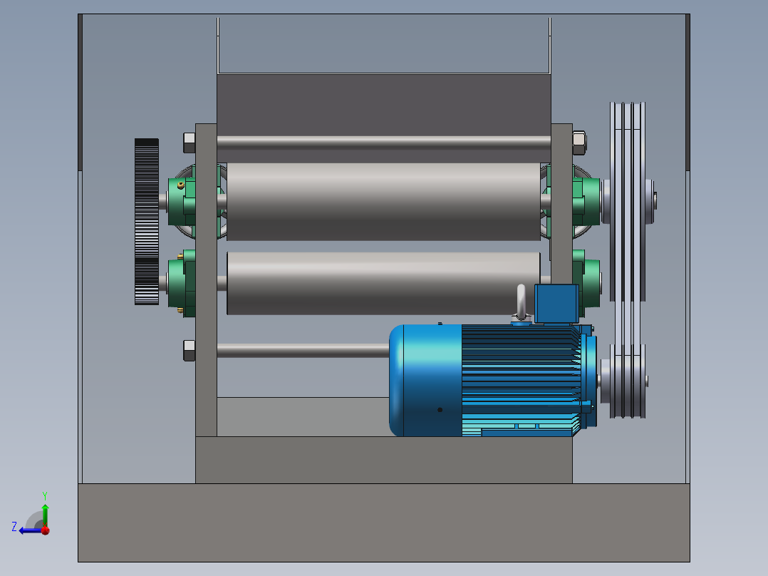 压面机（食品机械）1581817==500右视图