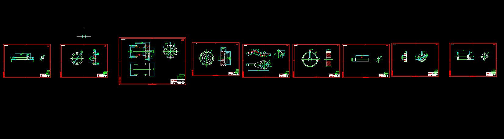 Q073-工业机器人夹持器的设计