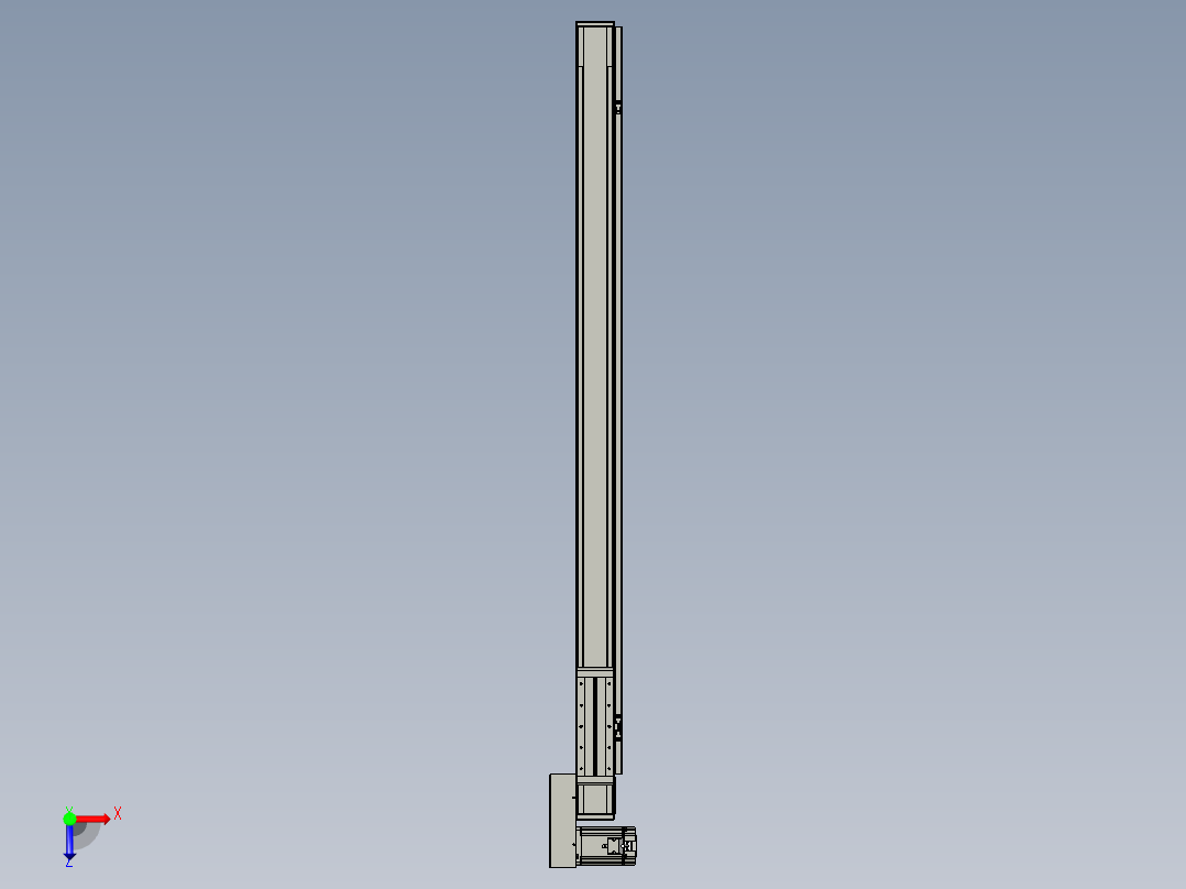欧规系列-LB8-L75-S1300-BR-ZP75-C3俯视图