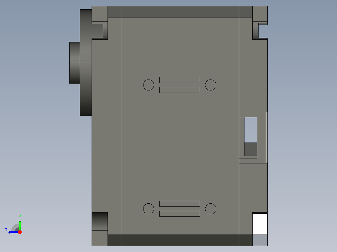 dynamix El XL 430系列W250-T型数字伺服系统右视图