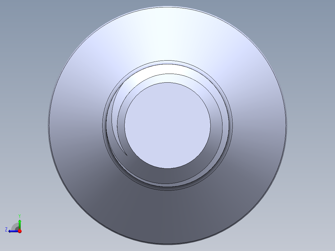 制沉头螺钉-M3_Countersunk_Screw_5.SLDPRT右视图
