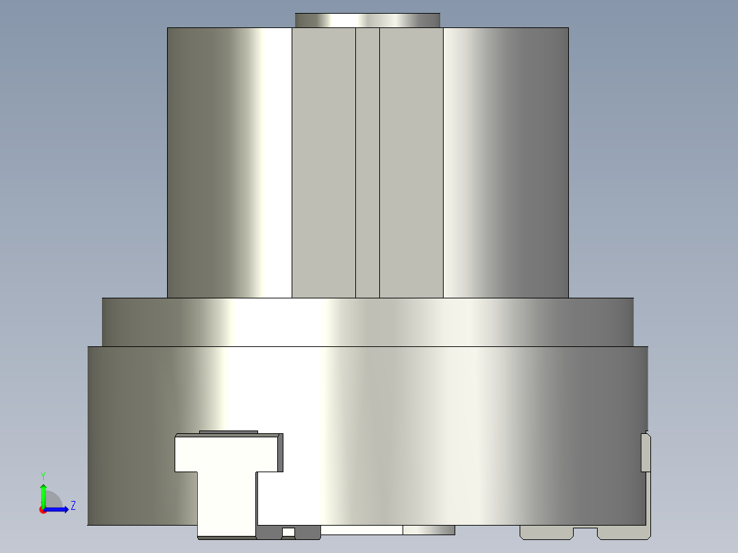 普通气爪PH02-60B左视图