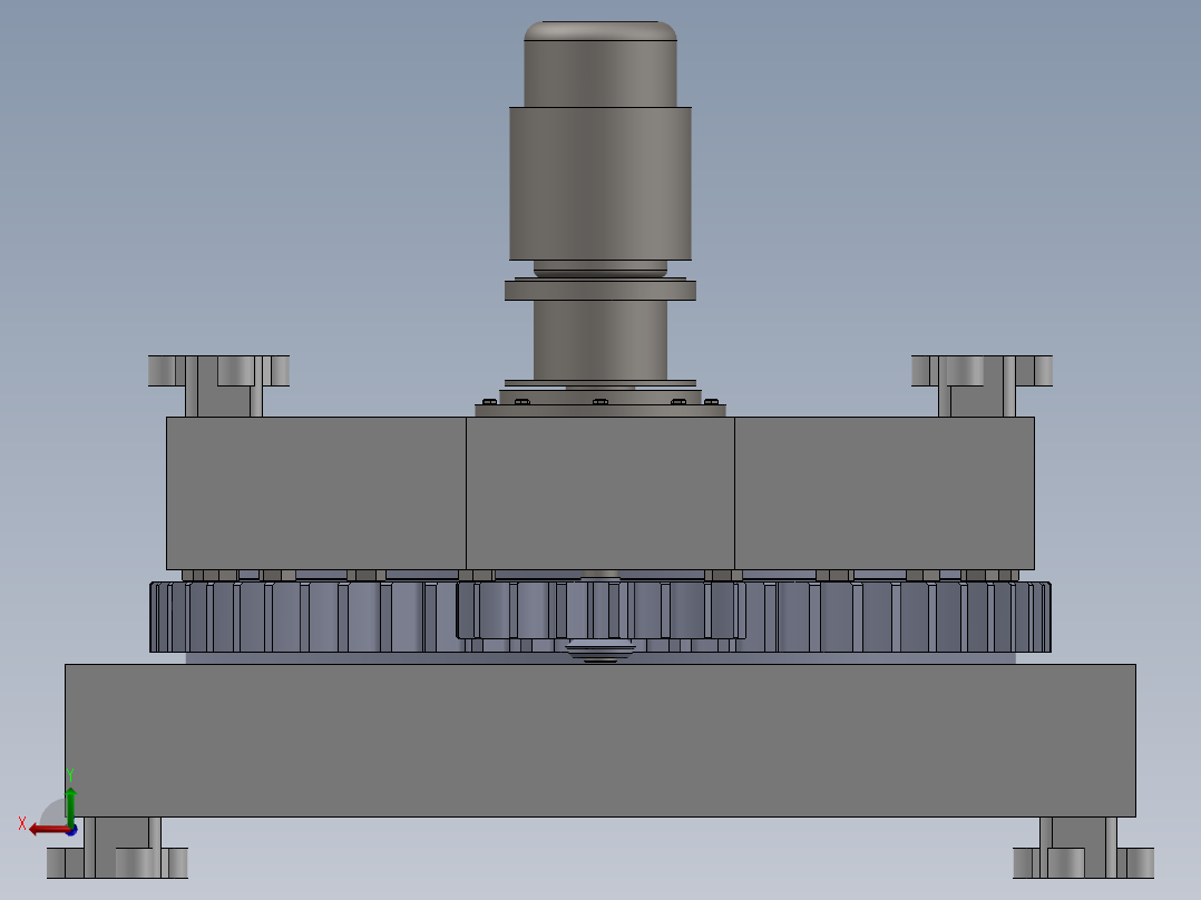 塔机回转机构SW三维图==1559142==100后视图