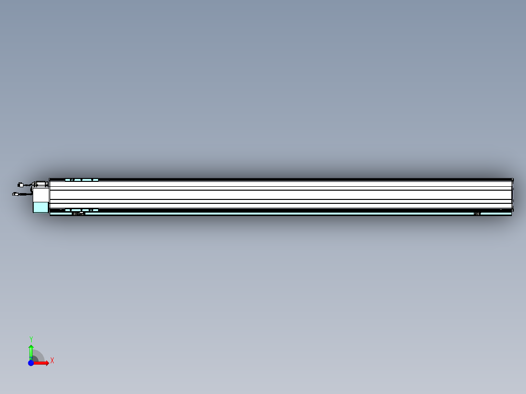 威洛博VBF同步带传动一般环境VBF14-L45-S1650-BLD-ZP40-C3前视图