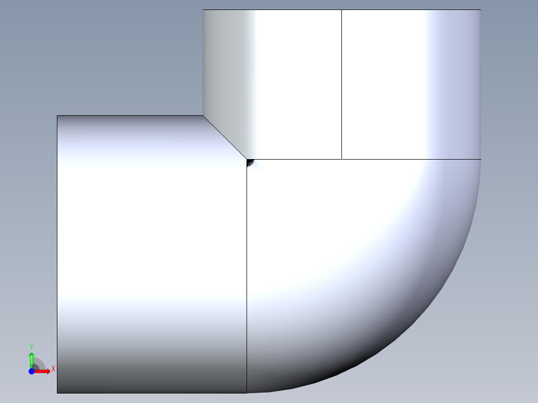 聚氯乙烯配件06-Sch80_90Elbow_SxFPT_807-015 _1.5in前视图