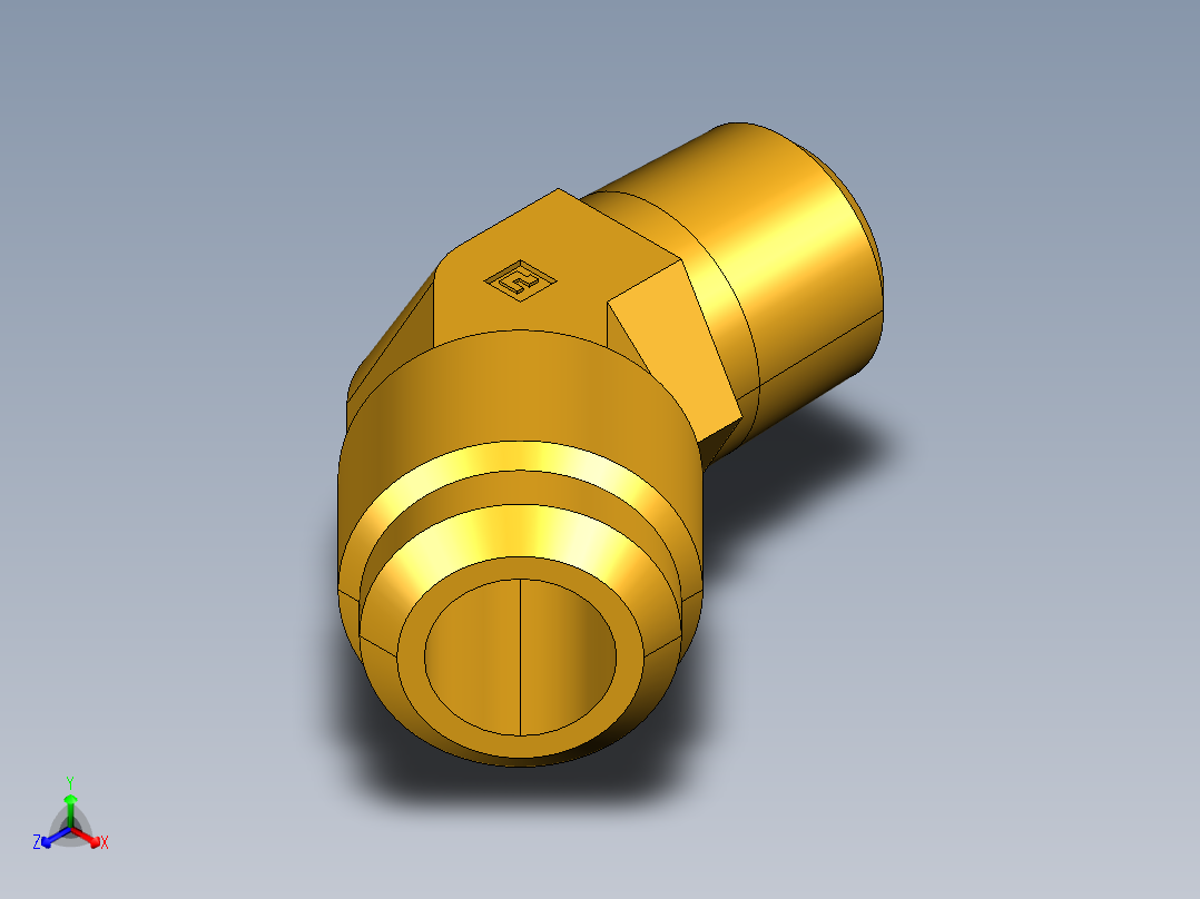 扩口式工业通用硬管接头45Deg Elbow 159F-12-8