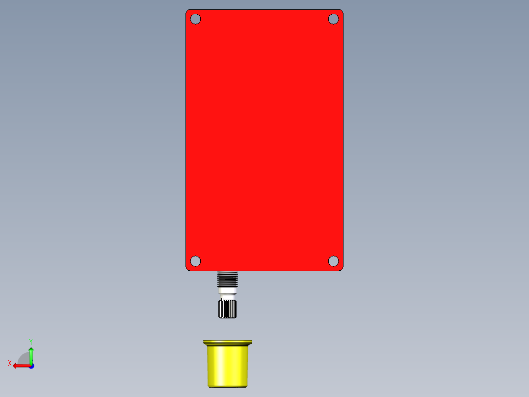 功率放大器5后视图