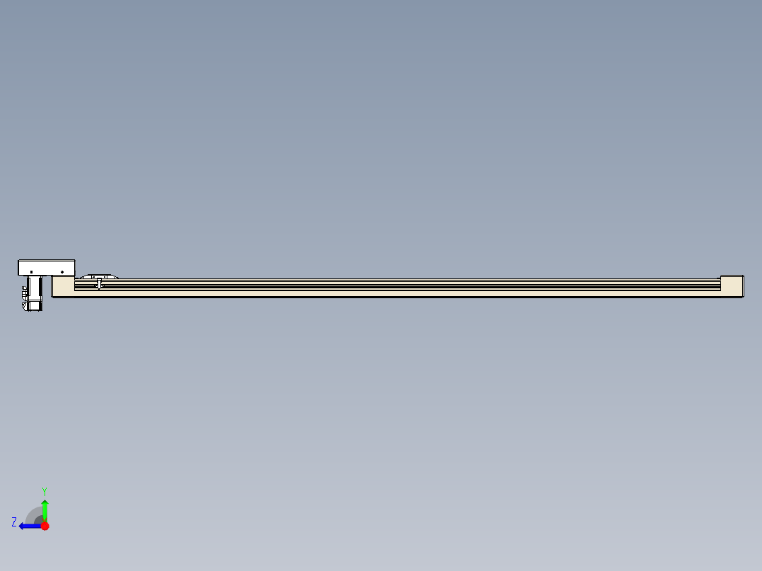 同步带全封闭直线模组TPA-HCB-65S-90-L1550-M-C-P10-N3右视图