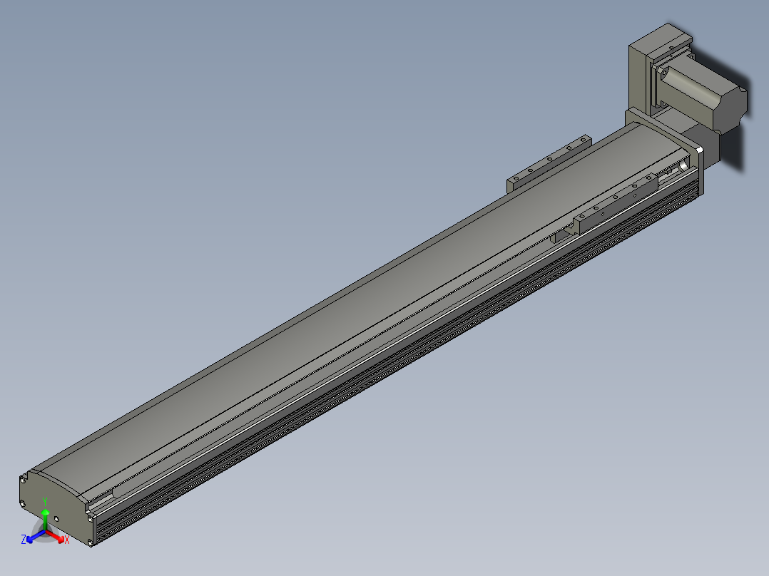 CCTL模组同步带-TL135B-RU-800正等轴测图