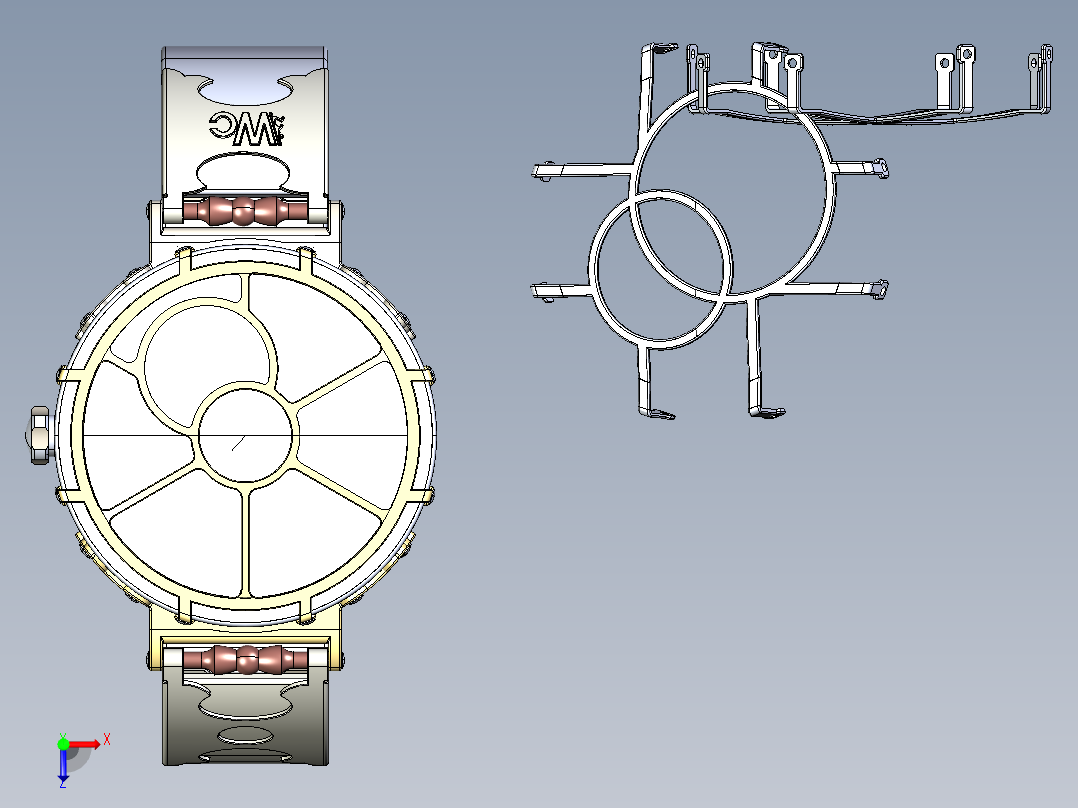 创意手表2俯视图