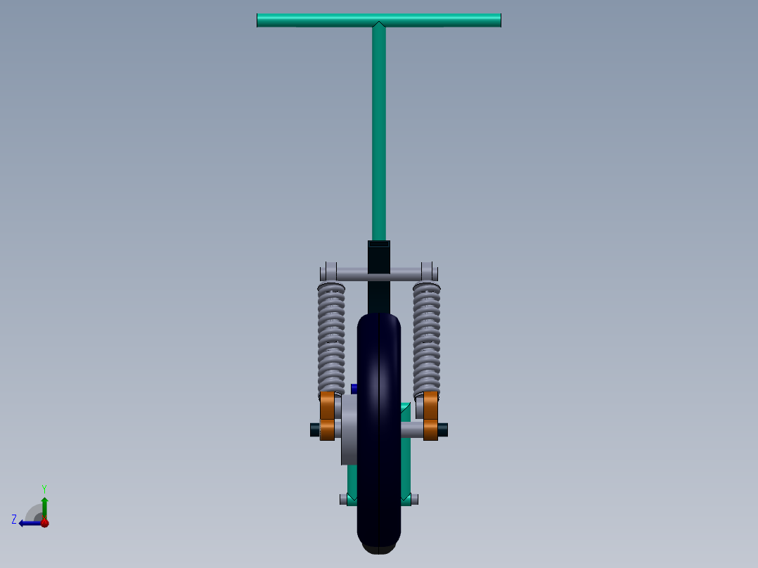 电动自行车 摩托车 (9)右视图