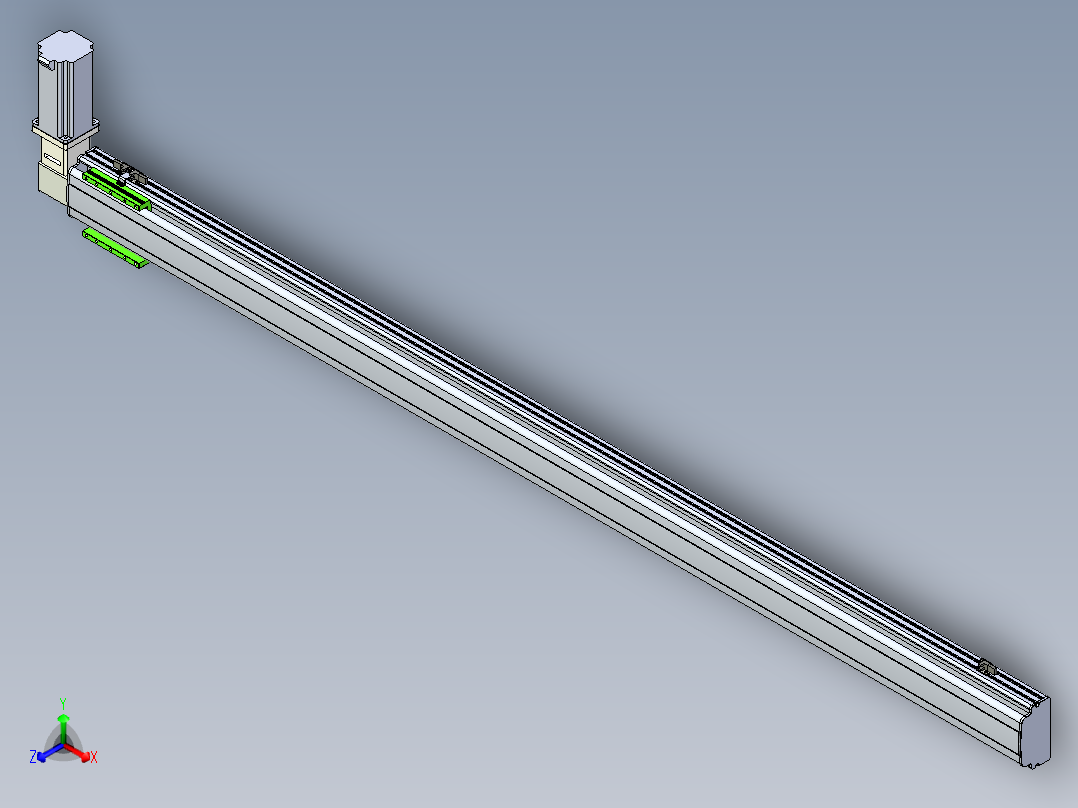 同步带滑台-半封闭B13-L90-S2100-R-Z86-D3