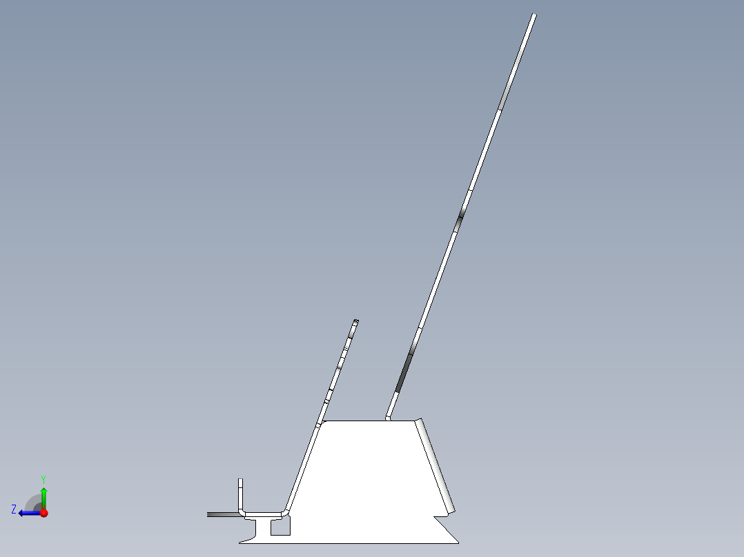 SBH-696969f 书架武士右视图