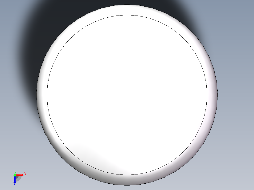 THA碟形封头DN1900俯视图