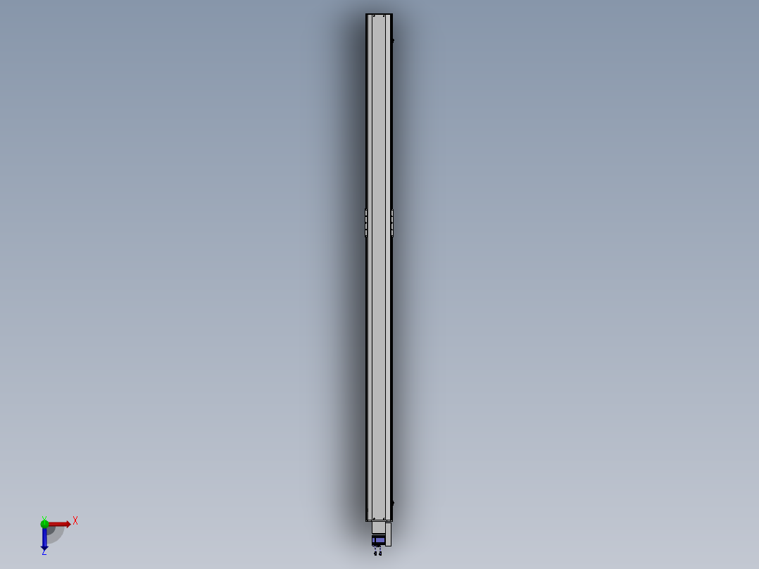 精密模组MT220-L150-3800-R-M75-C4俯视图