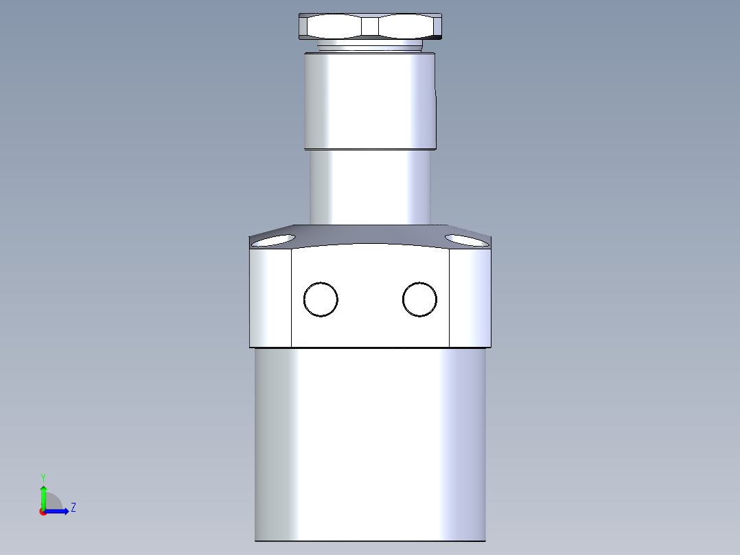 KOSMEKLHA1050-SR多系列多零件图纸模型左视图