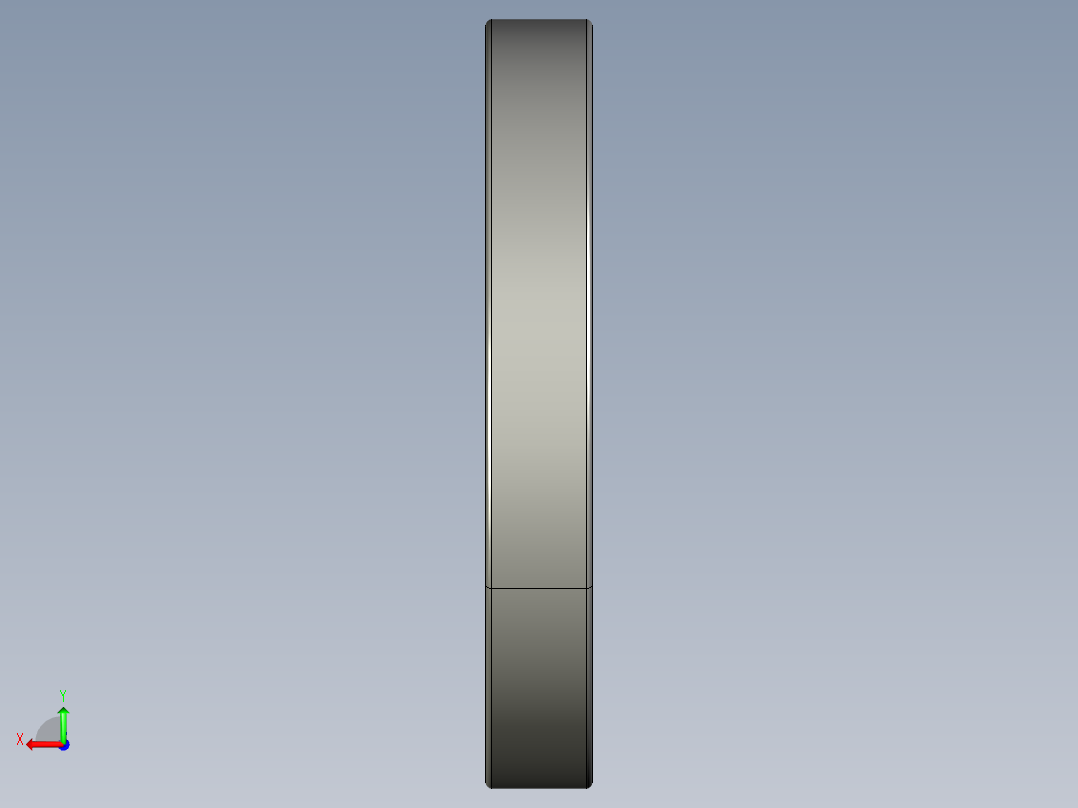 深沟球轴承60-500后视图