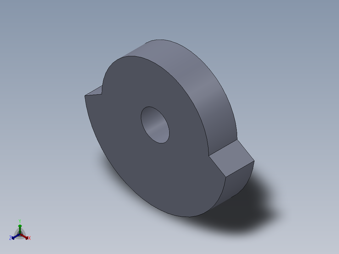 S35 凸轮正等轴测图