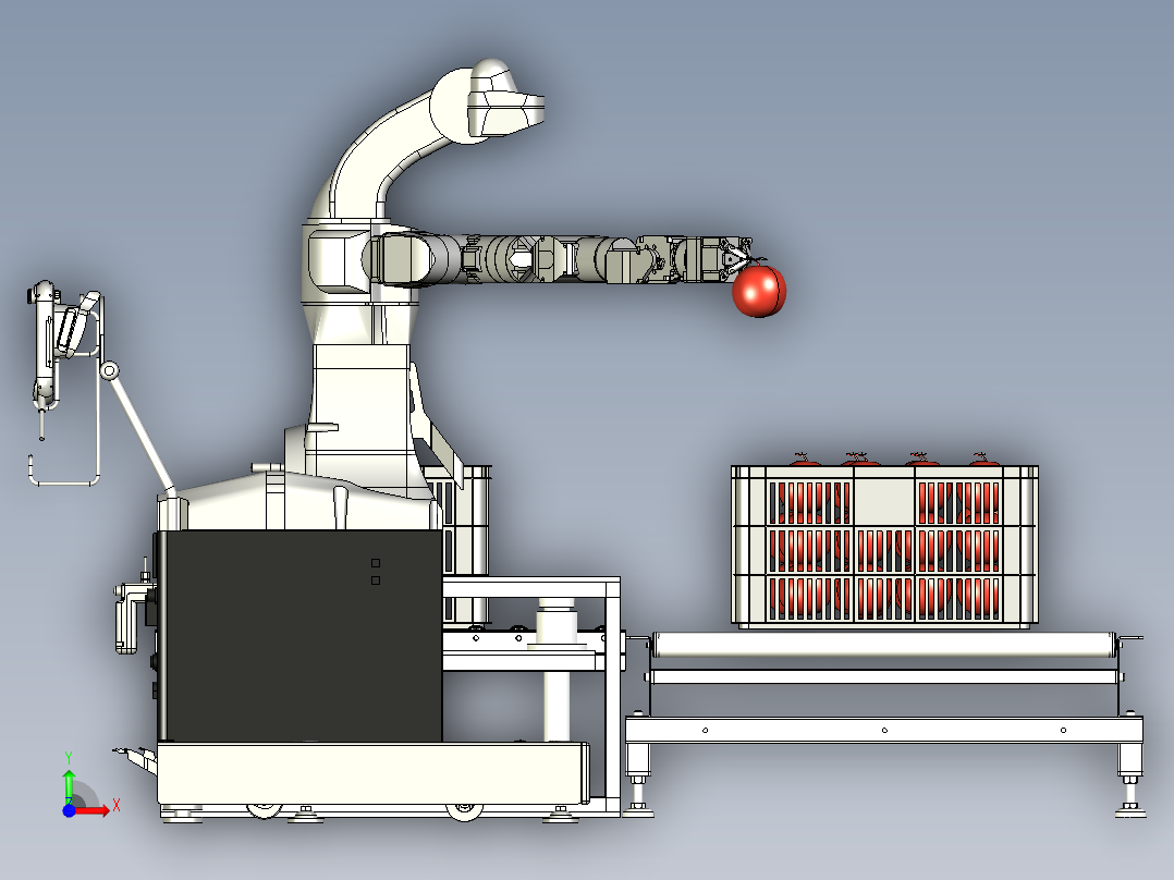 机器人筛选水果设备1538421==199前视图