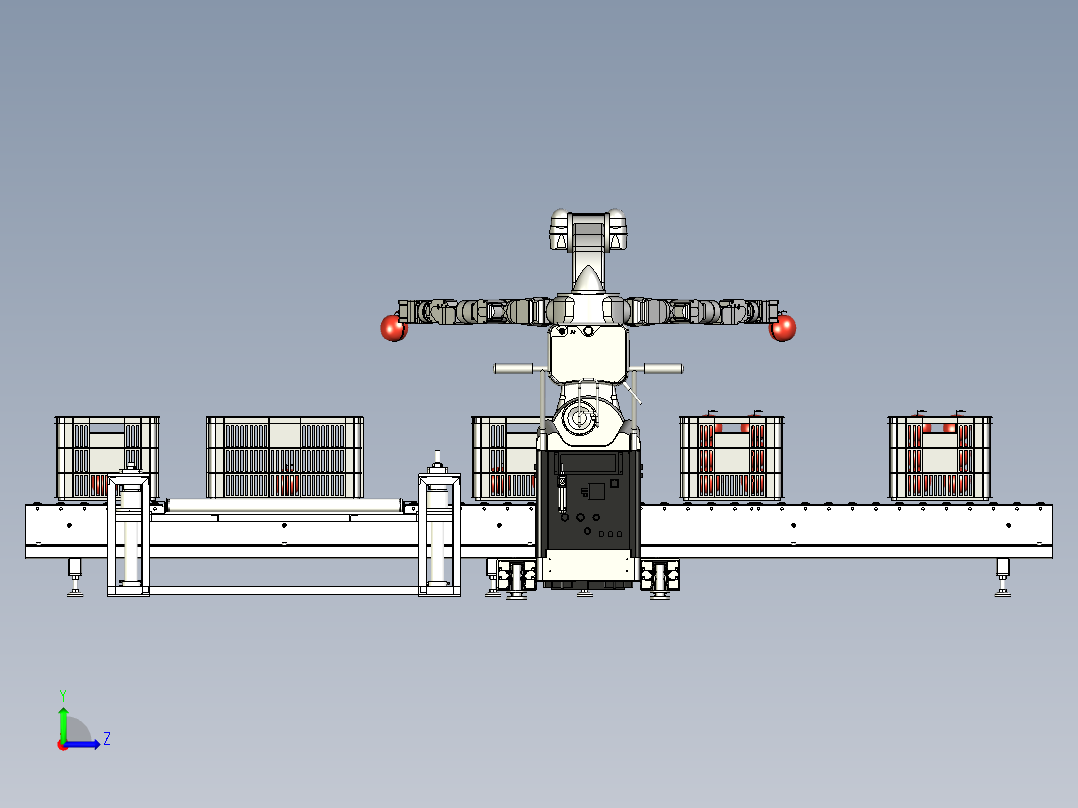 机器人筛选水果设备1538421==199左视图
