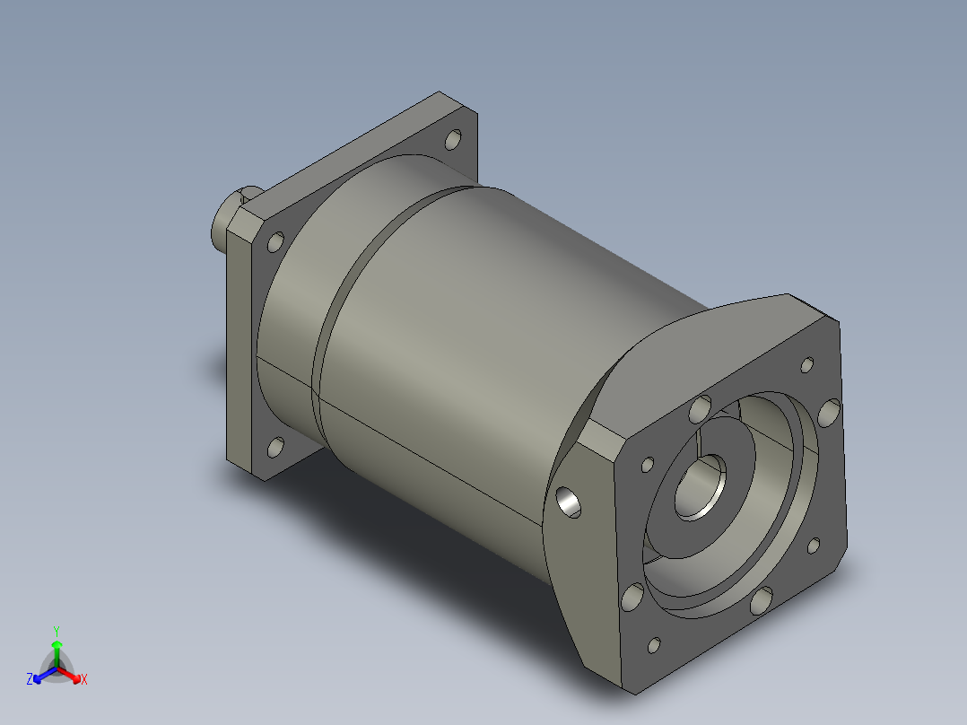 斜齿PHL090-L2 19-70-90-M6 CZ20.STEP正等轴测图