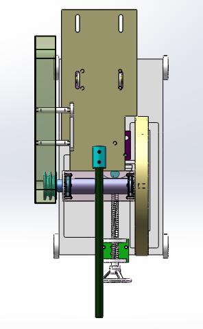 手动砂轮裁断机（sw18可编辑+工程图）