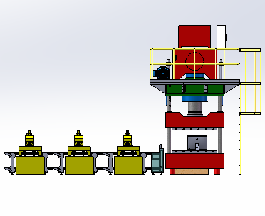 大吨位自动冲压生产线sw17可编辑