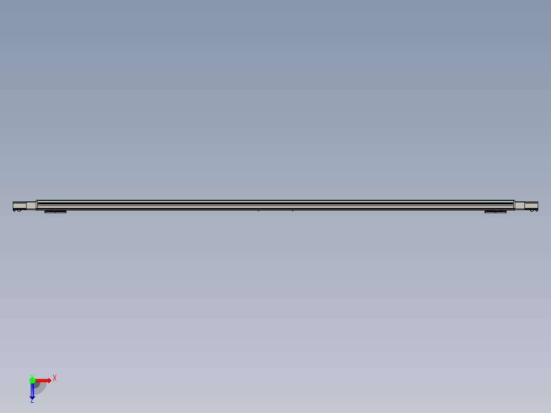 威洛博双电机滑台-VC14D2-S1500-BC-P40-C6俯视图