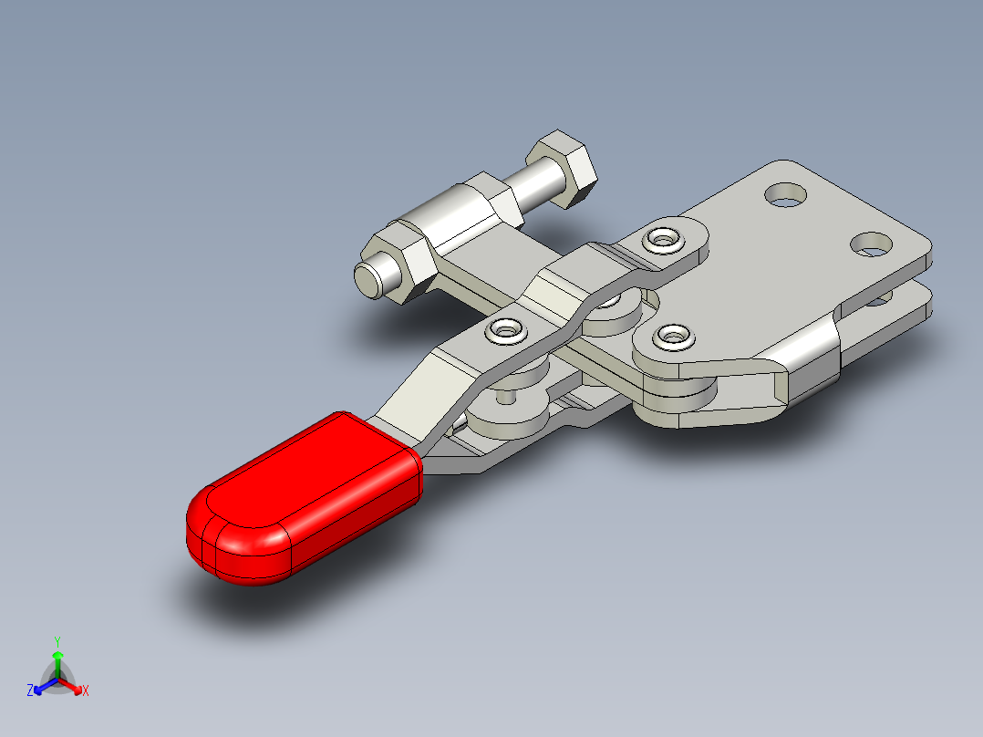 垂直式夾鉗SSP(H)-<span style='color: red'>3D</span>多系列多零件图纸模型
