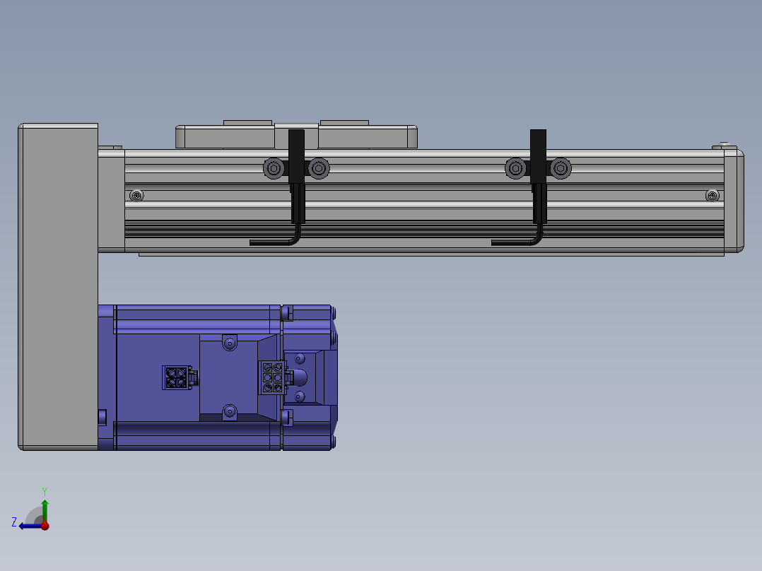 精密模组MY60-T10-100L-BM-P20B-C4-C右视图
