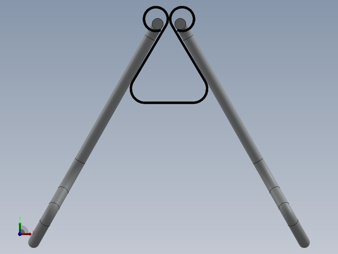 文件夹子前视图