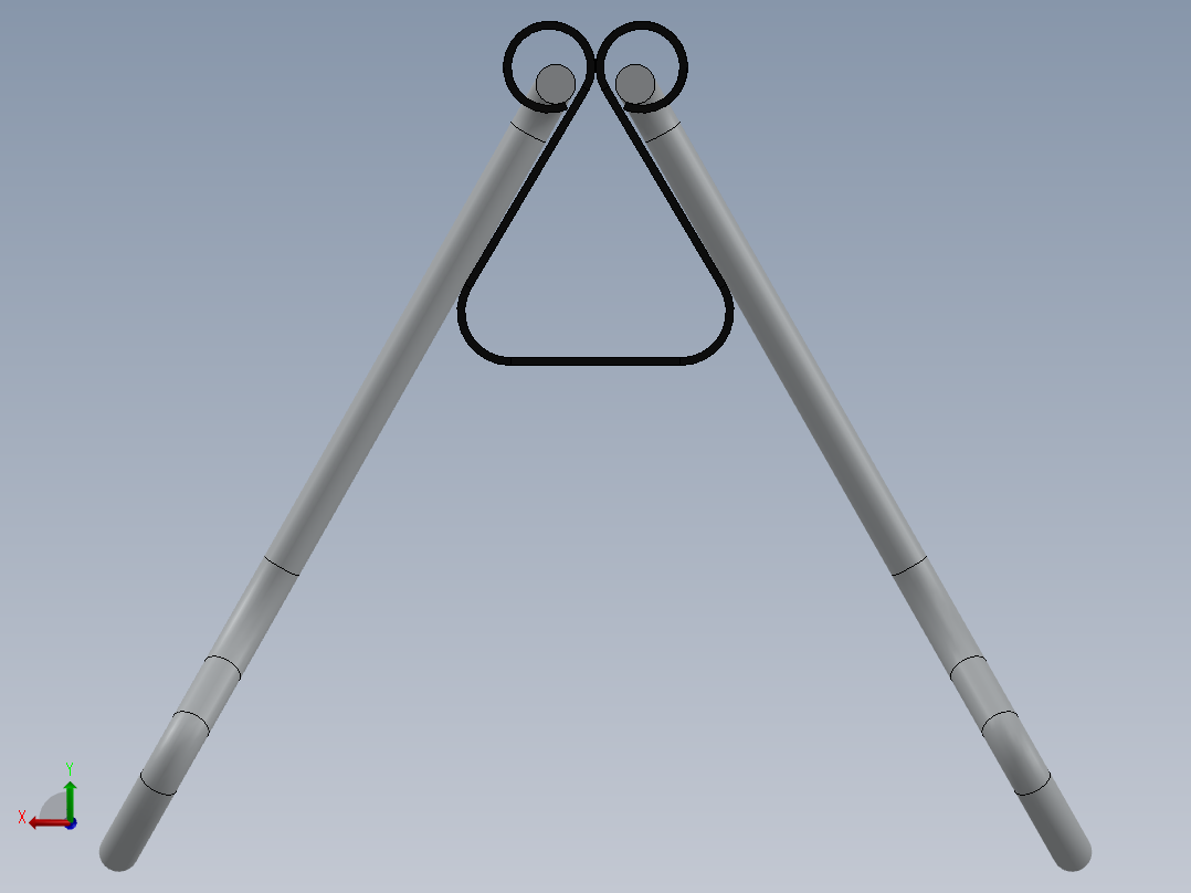 文件夹子后视图