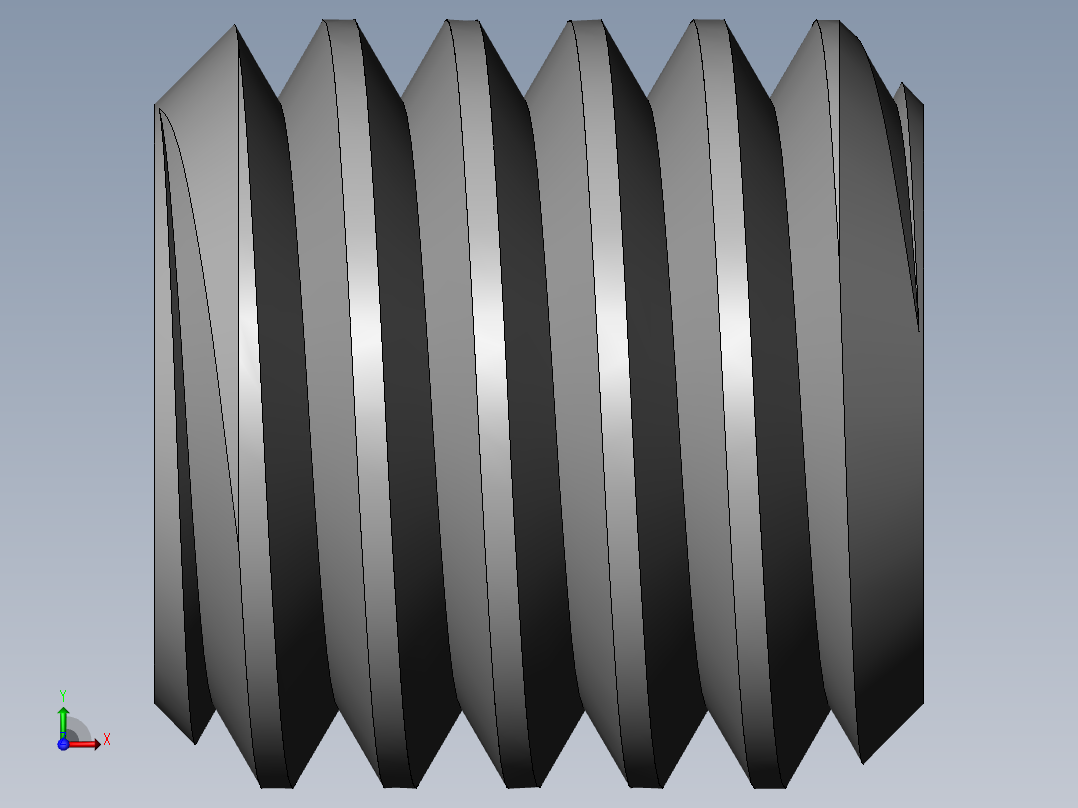 DIN 913-ISO 4026 固定螺钉-M5 L=5.SLDPRT前视图