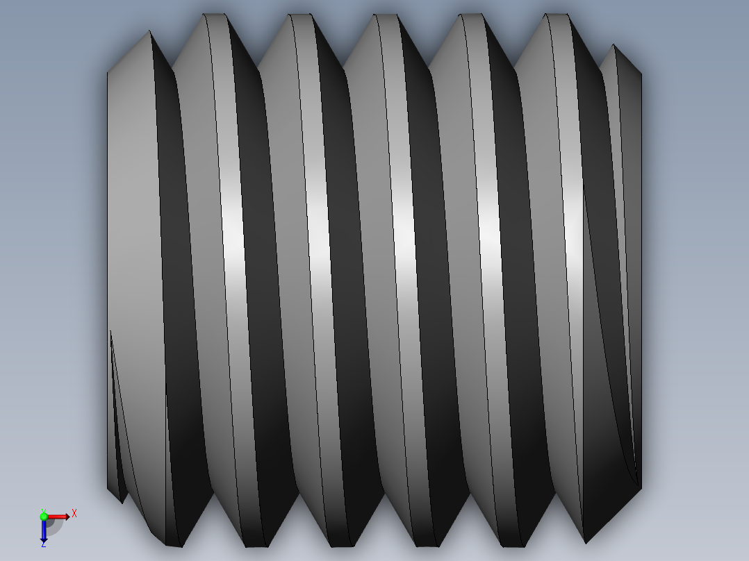 DIN 913-ISO 4026 固定螺钉-M5 L=5.SLDPRT俯视图