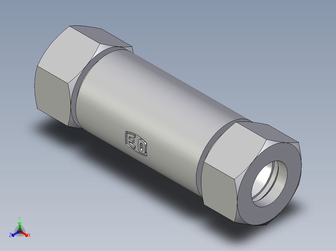卡套式工业通用硬管接头EO_Weld_bulkhead_fitting_ESV18L