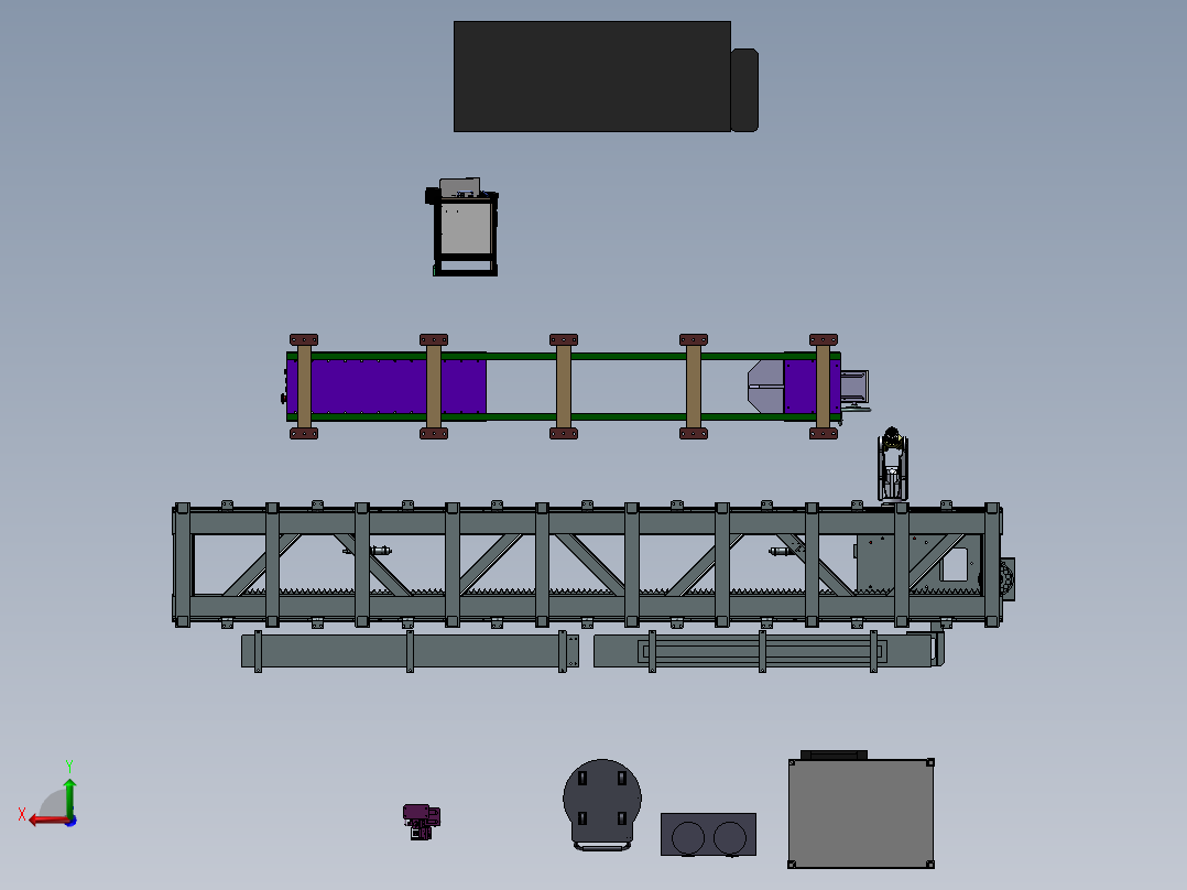 焊接机械手与变位机调试模拟sw18后视图