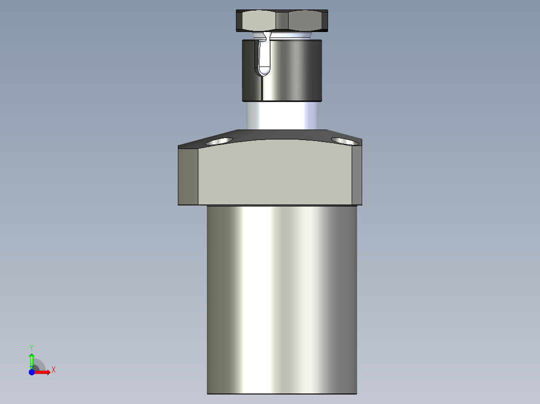 KOSMEKLHS0750-SR-Y60多系列多零件图纸模型前视图