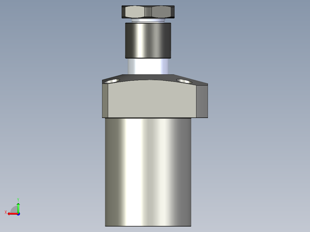 KOSMEKLHS0750-SR-Y60多系列多零件图纸模型后视图