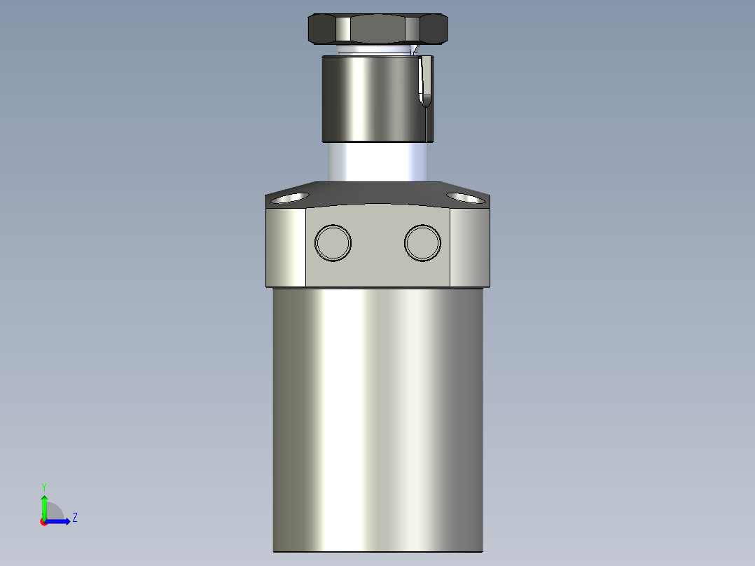 KOSMEKLHS0750-SR-Y60多系列多零件图纸模型左视图
