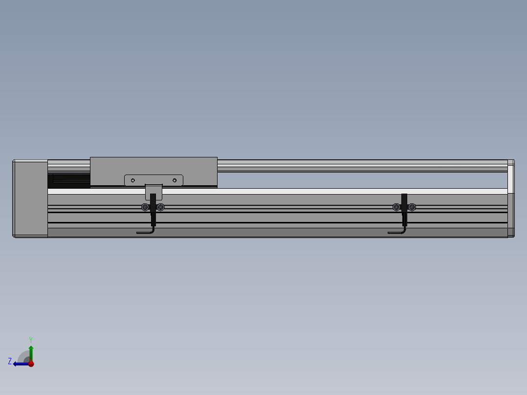 精密模组MY170-T10-300L-BR-P75B-C4-C右视图