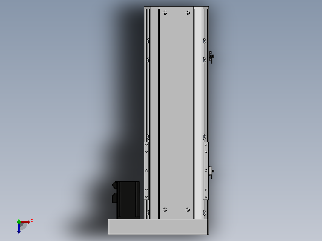 精密模组MY170-T10-300L-BR-P75B-C4-C俯视图