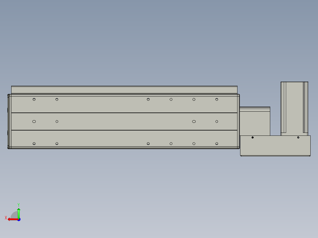 威洛博VBF12-S250-BL后视图