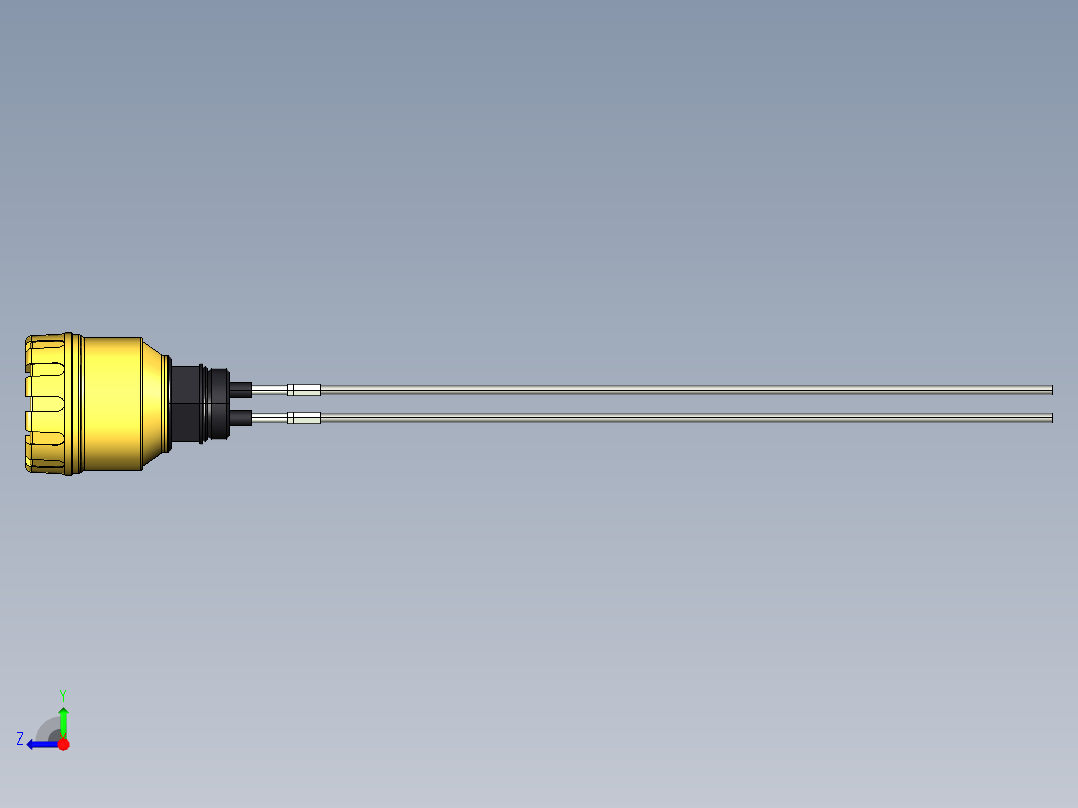 超声波设备MULTIPROBE-ENCLOSURE-3-PROBES+REFERENCE-PROBE-PBT-ENCLOSURE-1.5in-BSP-THREAD右视图