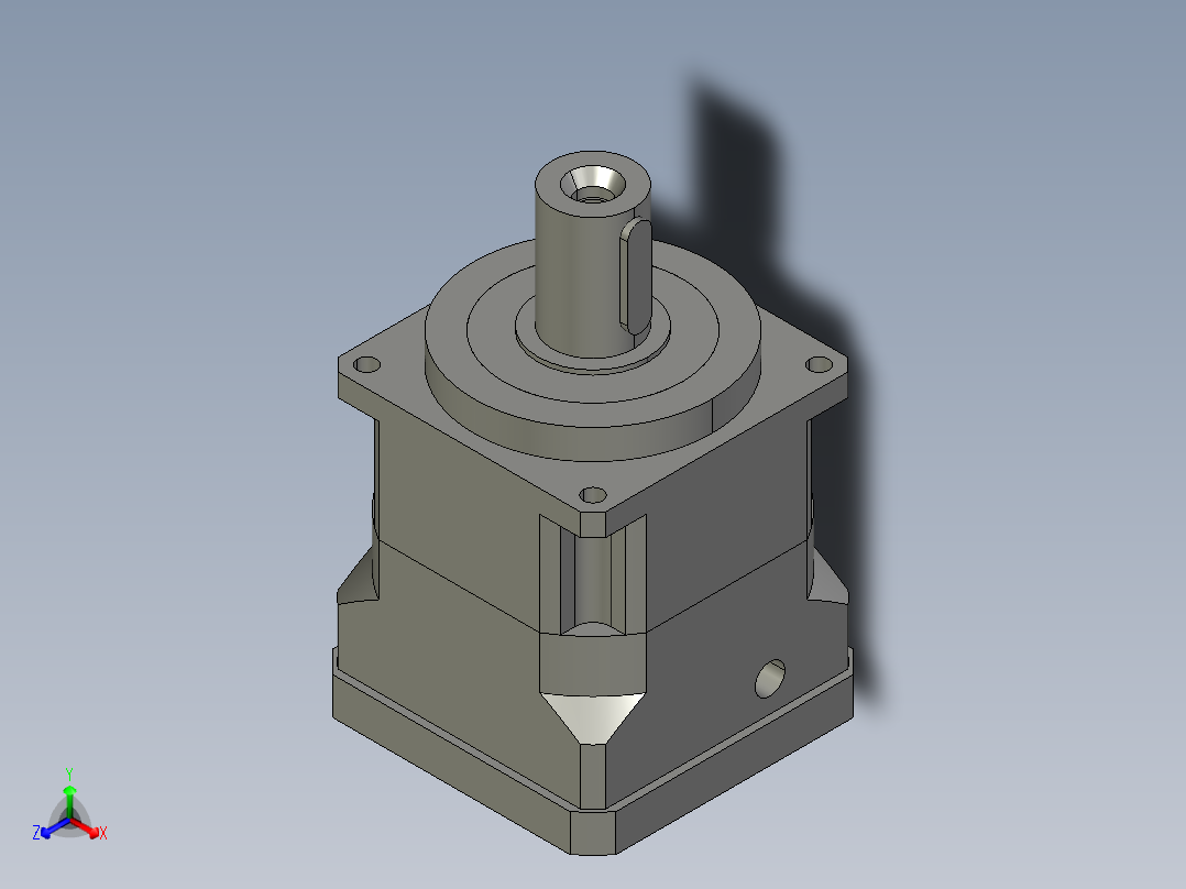斜齿PGH180-L1 38-180-215-M12-10B LR92.STEP正等轴测图