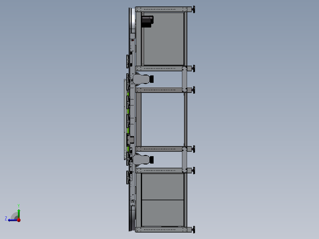 德国环形凸轮自动化生产线右视图