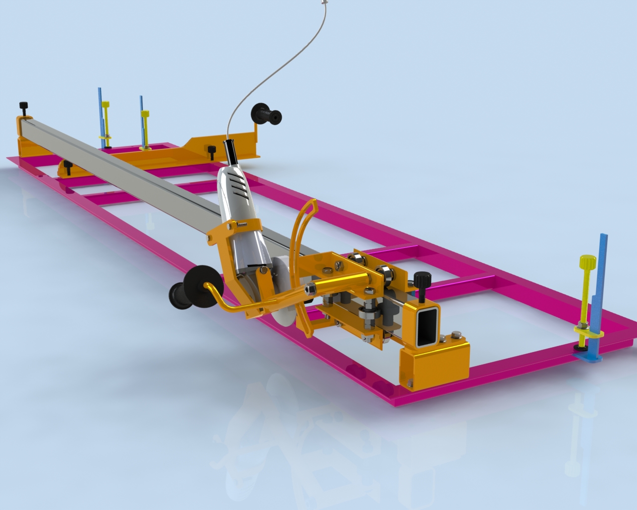 角磨机切割机支架