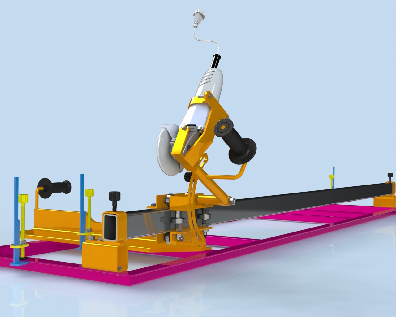 角磨机切割机支架