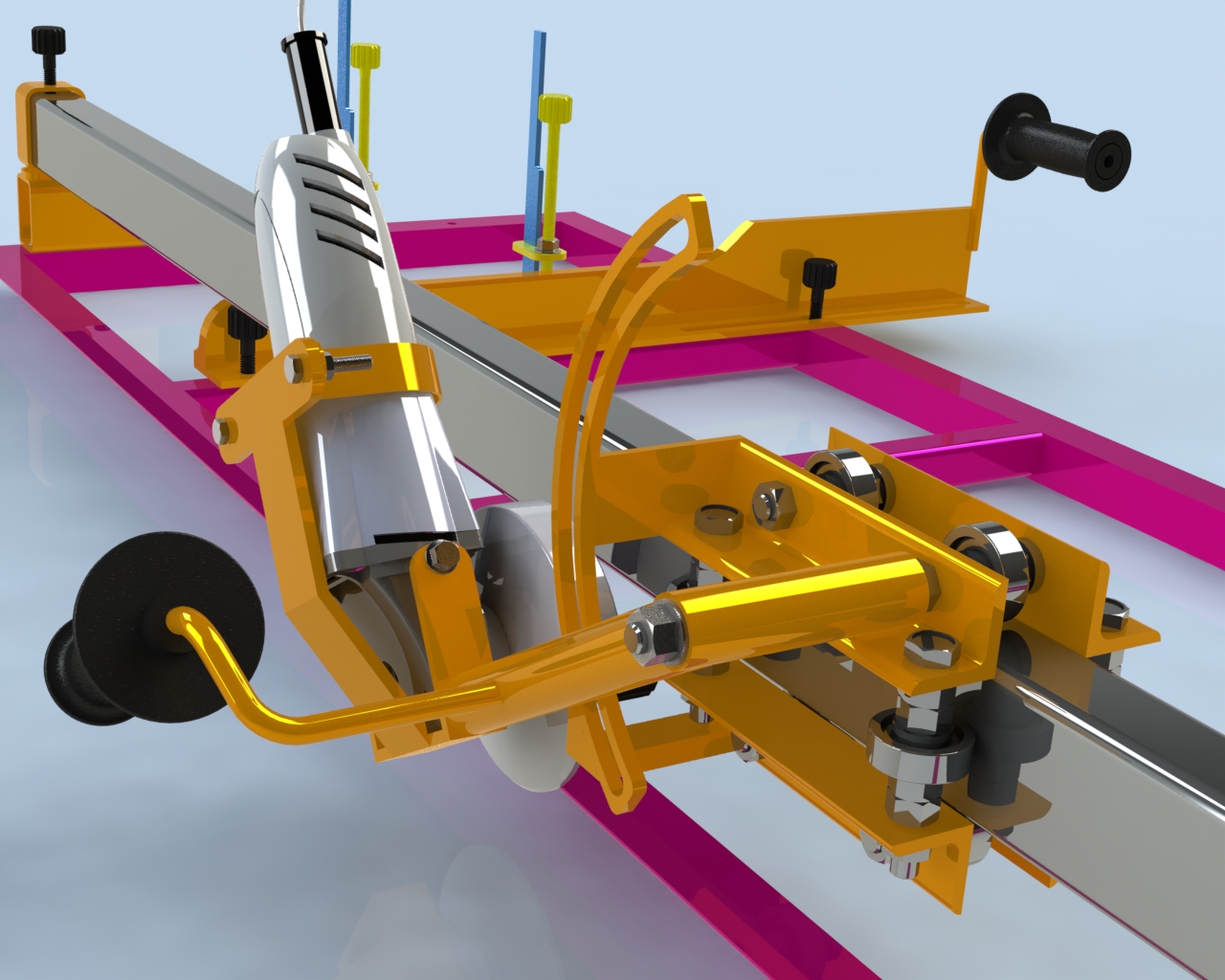 角磨机切割机支架