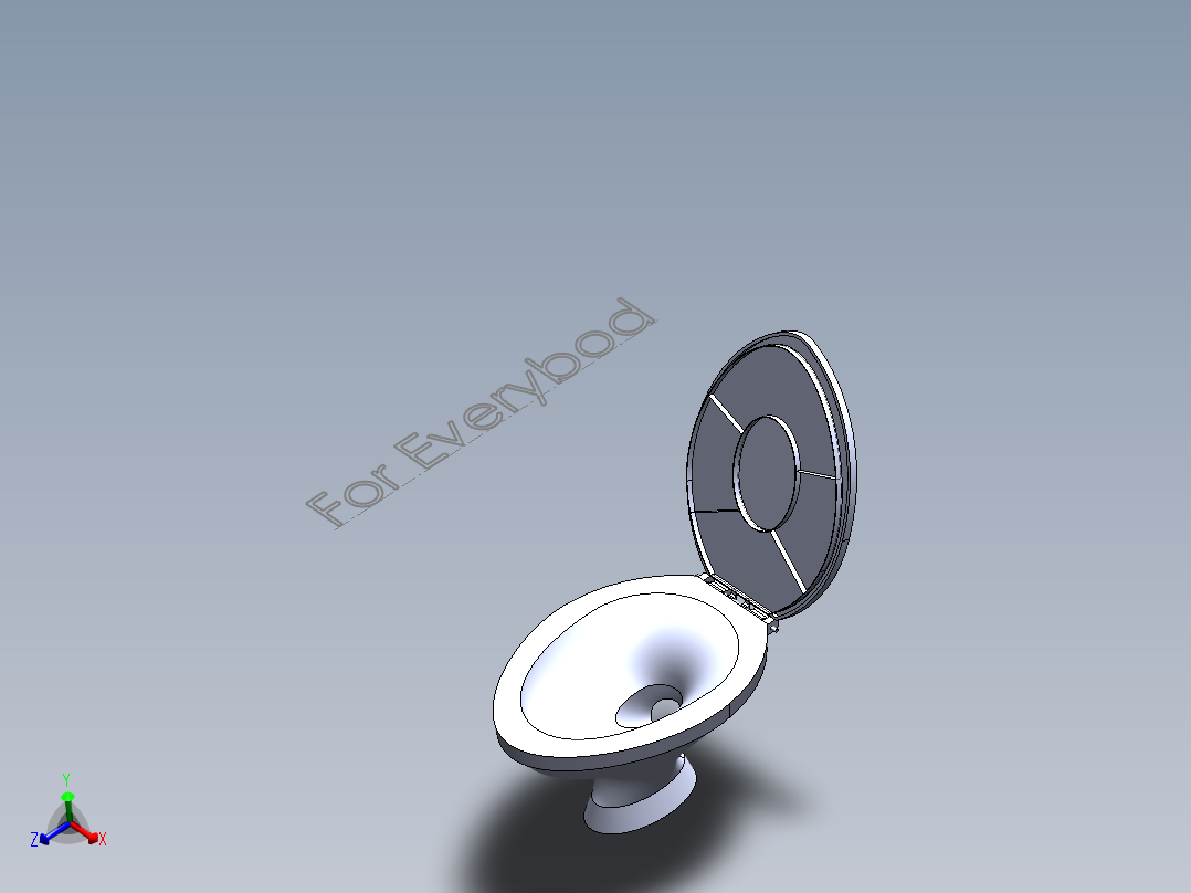 超简单的马桶模型